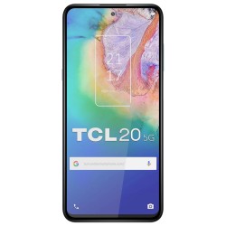 Protector Cristal Templado Completo 5D Full Glue Negro para TCL 20 SE Vidrio 2