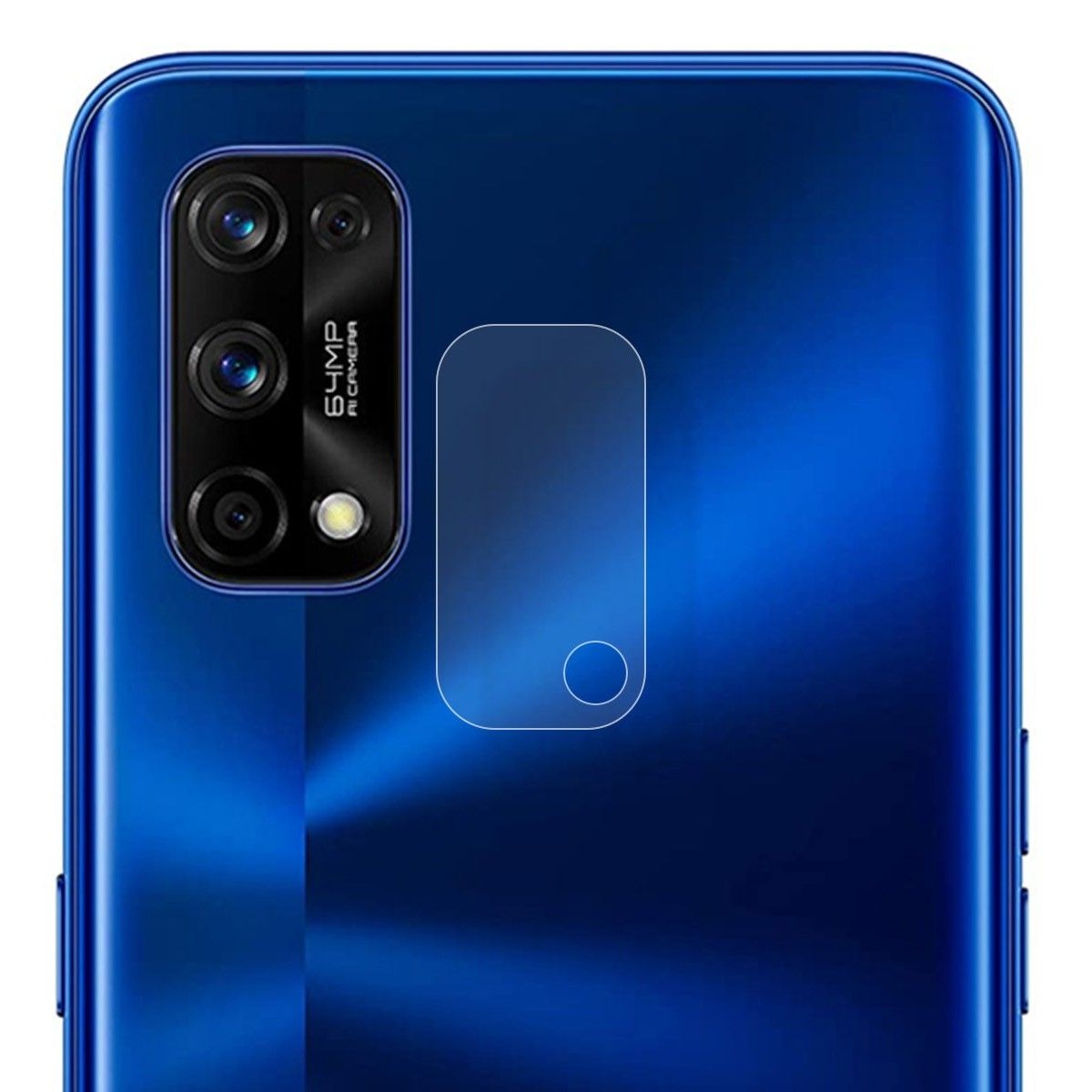Protector Cristal Templado Cámara Trasera para Realme 7 Pro Vidrio