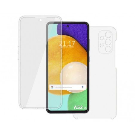 Funda Completa Transparente Pc + Tpu Full Body 360 para Samsung Galaxy A52 / A52 5G / A52s 5G