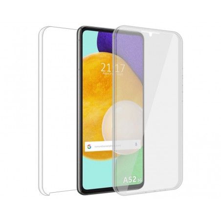 Funda Completa Transparente Pc + Tpu Full Body 360 para Samsung Galaxy A52 / A52 5G / A52s 5G