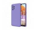 Funda Silicona Líquida Ultra Suave para Samsung Galaxy A32 4G color Morada