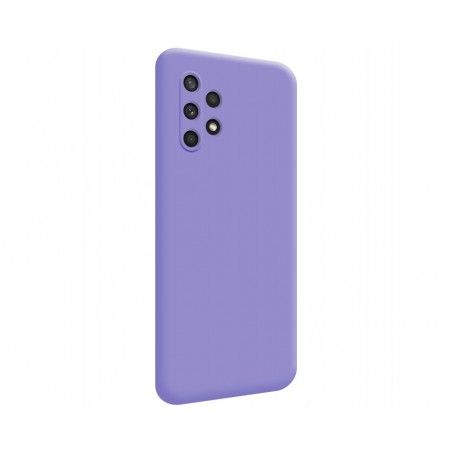 Funda Silicona Líquida Ultra Suave para Samsung Galaxy A32 4G color Morada