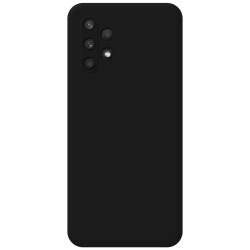 Funda Silicona Líquida Ultra Suave para Samsung Galaxy A32 4G color Negra 2