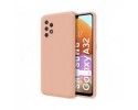 Funda Silicona Líquida Ultra Suave para Samsung Galaxy A32 4G color Rosa
