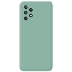 Funda Silicona Líquida Ultra Suave para Samsung Galaxy A32 4G color Verde 2
