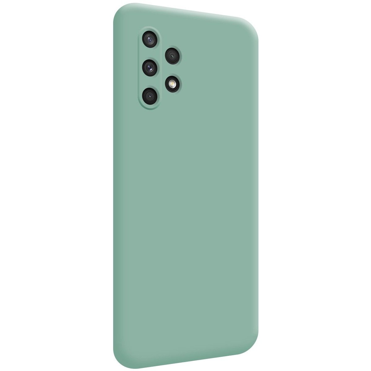 Funda Silicona Líquida Ultra Suave para Samsung Galaxy A32 4G color Verde