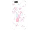 Funda Gel Tpu para Elephone M2 Diseño Flores Minimal Dibujos