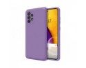 Funda Silicona Líquida Ultra Suave para Samsung Galaxy A72 Color Morada