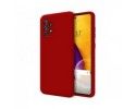 Funda Silicona Líquida Ultra Suave para Samsung Galaxy A72 Color Roja