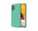 Funda Silicona Líquida Ultra Suave para Samsung Galaxy A72 Color Verde
