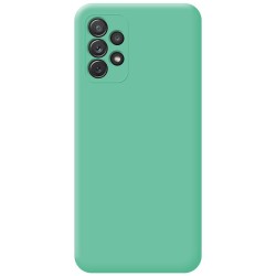Funda Silicona Líquida Ultra Suave para Samsung Galaxy A72 Color Verde 2