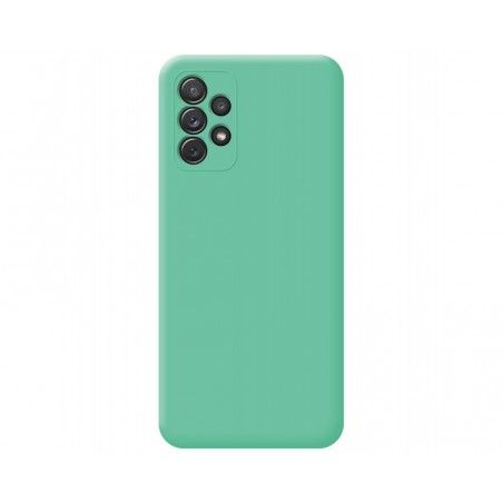 Funda Silicona Líquida Ultra Suave para Samsung Galaxy A72 Color Verde