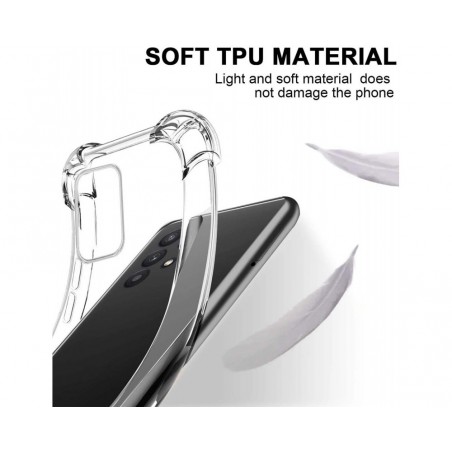 Funda Gel Tpu Anti-Shock Transparente para Samsung Galaxy A32 4G