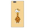 Funda Gel Tpu para Elephone M2 Diseño Jirafa Dibujos