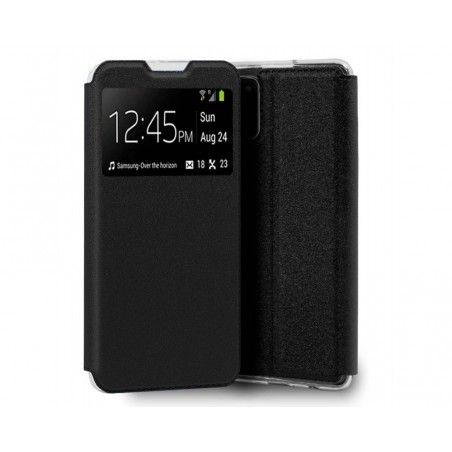 Funda Libro Soporte con Ventana para Samsung Galaxy A52 / A52 5G / A52s 5G color Negra