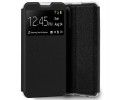 Funda Libro Soporte con Ventana para Xiaomi Redmi Note 10 / 10S color Negra
