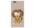 Funda Gel Tpu para Elephone M2 Diseño Leon Dibujos