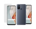Pack 2 En 1 Funda Gel Transparente + Protector Cristal Templado para OnePlus Nord N100