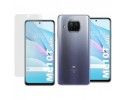 Pack 2 En 1 Funda Gel Transparente + Protector Cristal Templado para Xiaomi Mi 10T Lite