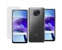 Pack 2 En 1 Funda Gel Transparente + Protector Cristal Templado para Xiaomi Redmi Note 9T 5G