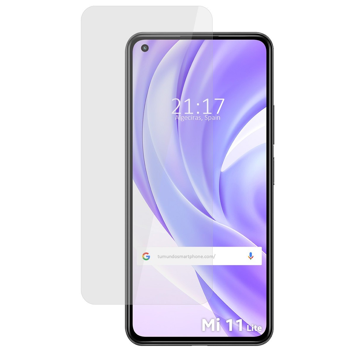Protector Cristal Templado para Xiaomi Mi 11 Lite 4G / 5G Vidrio