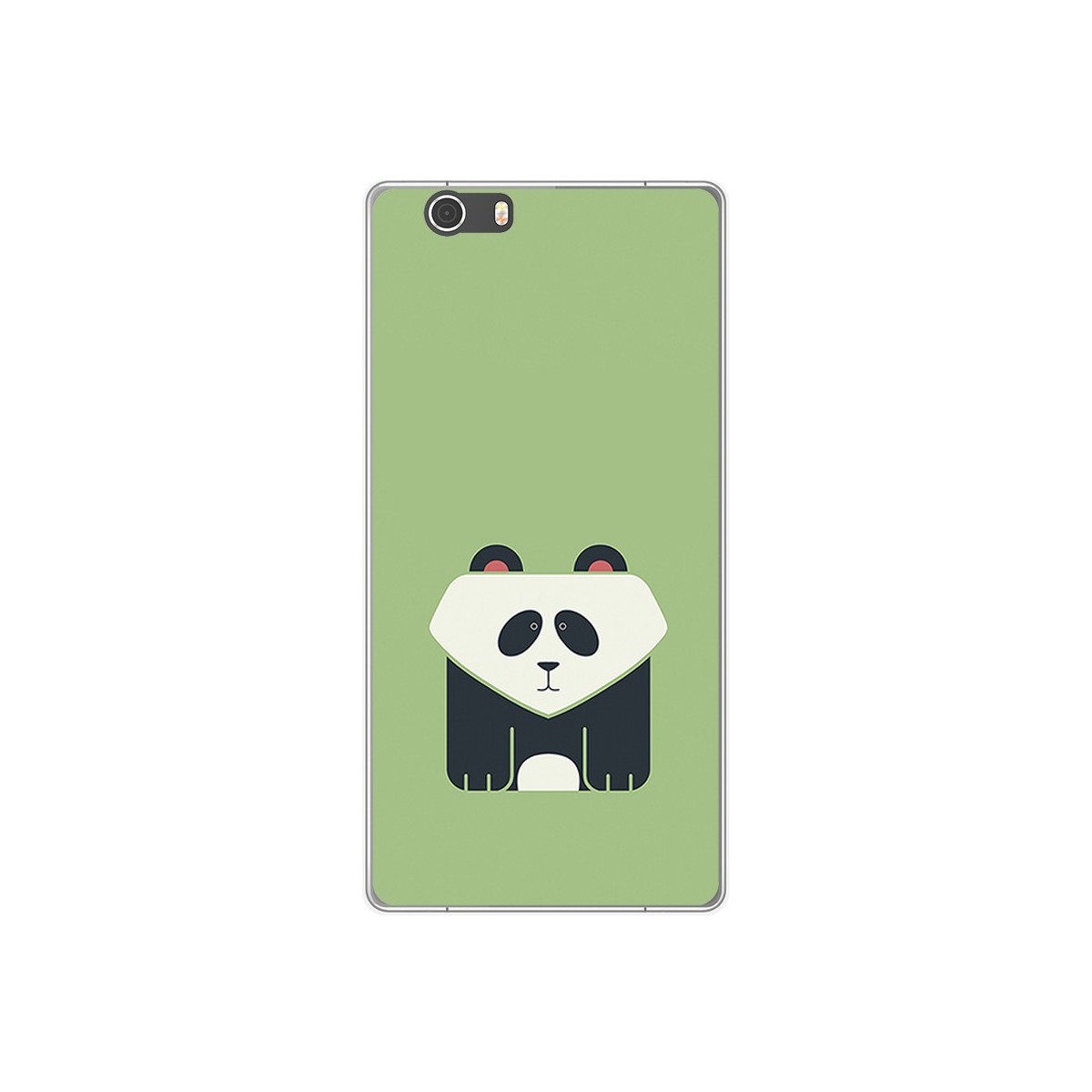 Funda Gel Tpu para Elephone M2 Diseño Panda Dibujos