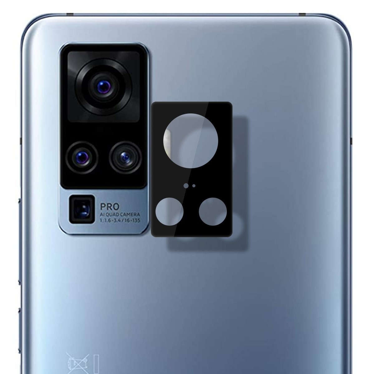 Protector Cristal Templado Cámara Trasera para Vivo X51 5G Vidrio