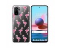 Funda Gel Transparente para Xiaomi Redmi Note 10 / 10S diseño Flamenco Dibujos