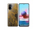 Funda Gel Transparente para Xiaomi Redmi Note 10 / 10S diseño Hojas Dibujos