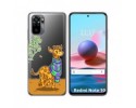Funda Gel Transparente para Xiaomi Redmi Note 10 / 10S diseño Jirafa Dibujos