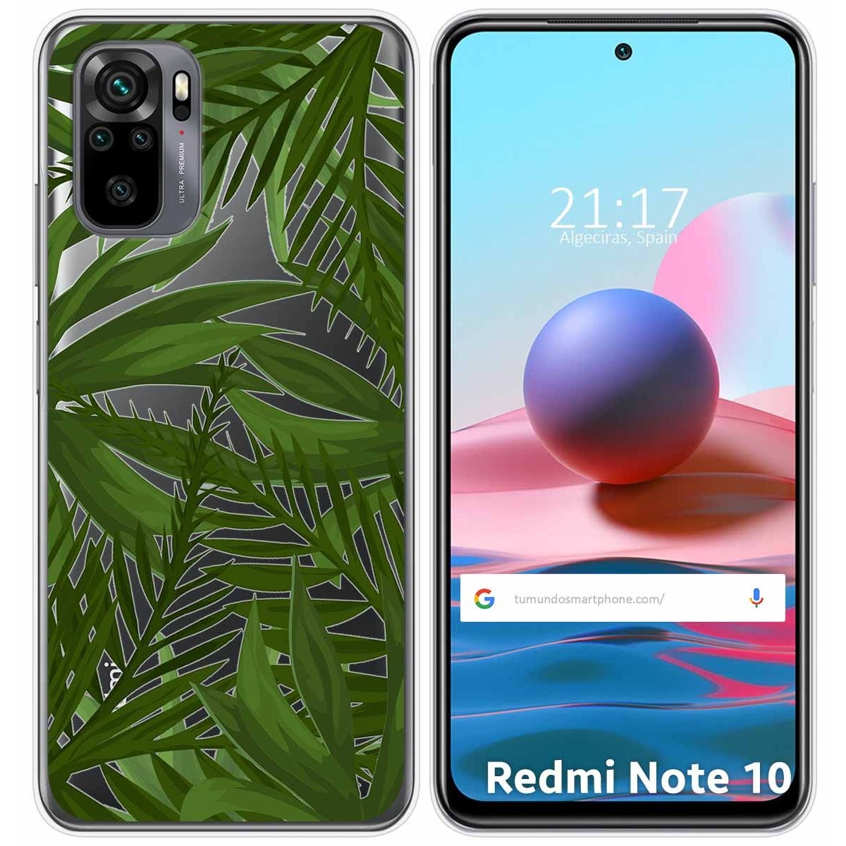 Funda Gel Transparente para Xiaomi Redmi Note 10 / 10S diseño Jungla Dibujos