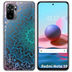 Funda Gel Transparente para Xiaomi Redmi Note 10 / 10S diseño Mandala Dibujos