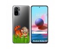 Funda Gel Transparente para Xiaomi Redmi Note 10 / 10S diseño Tigre Dibujos