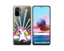 Funda Gel Transparente para Xiaomi Redmi Note 10 / 10S diseño Unicornio Dibujos