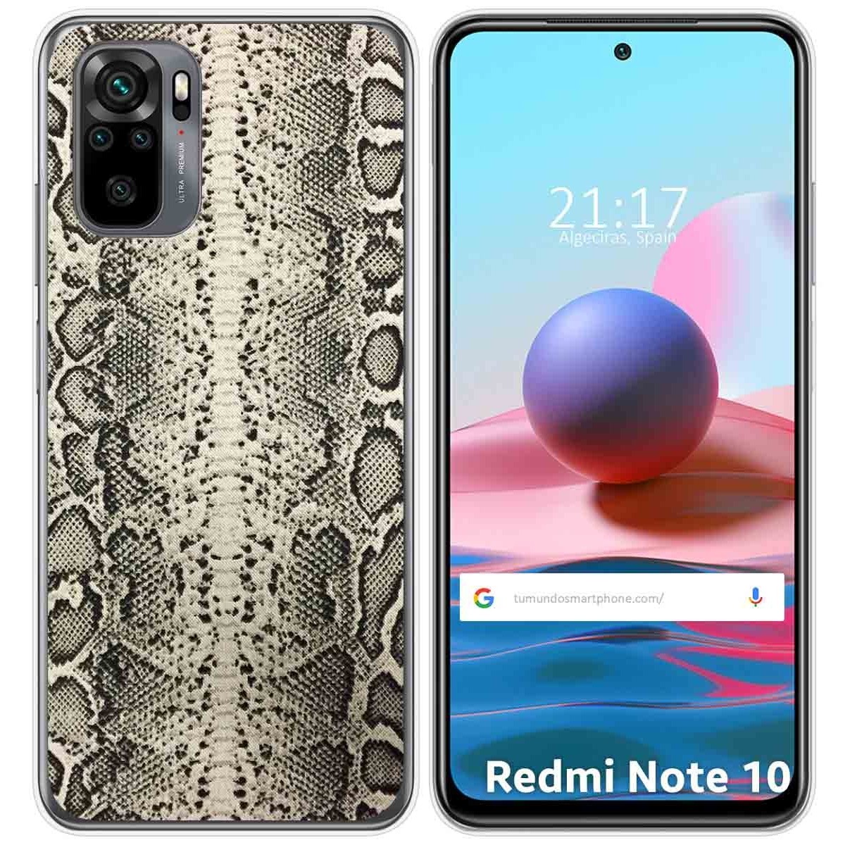 Funda Gel Tpu para Xiaomi Redmi Note 10 / 10S diseño Animal 01 Dibujos