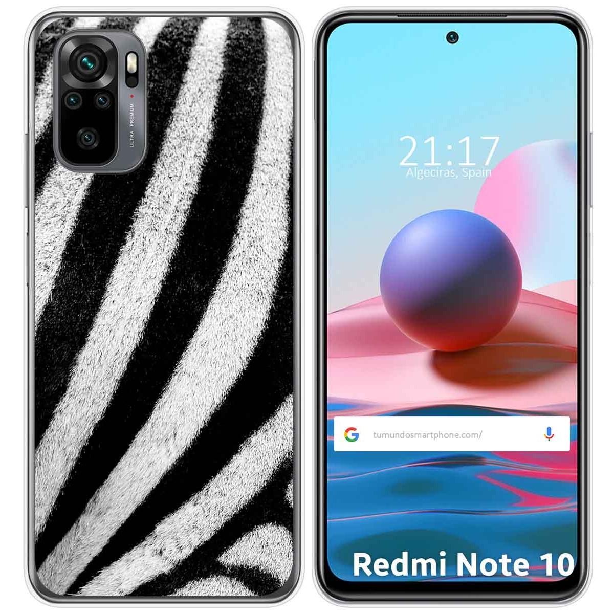 Funda Gel Tpu para Xiaomi Redmi Note 10 / 10S diseño Animal 02 Dibujos