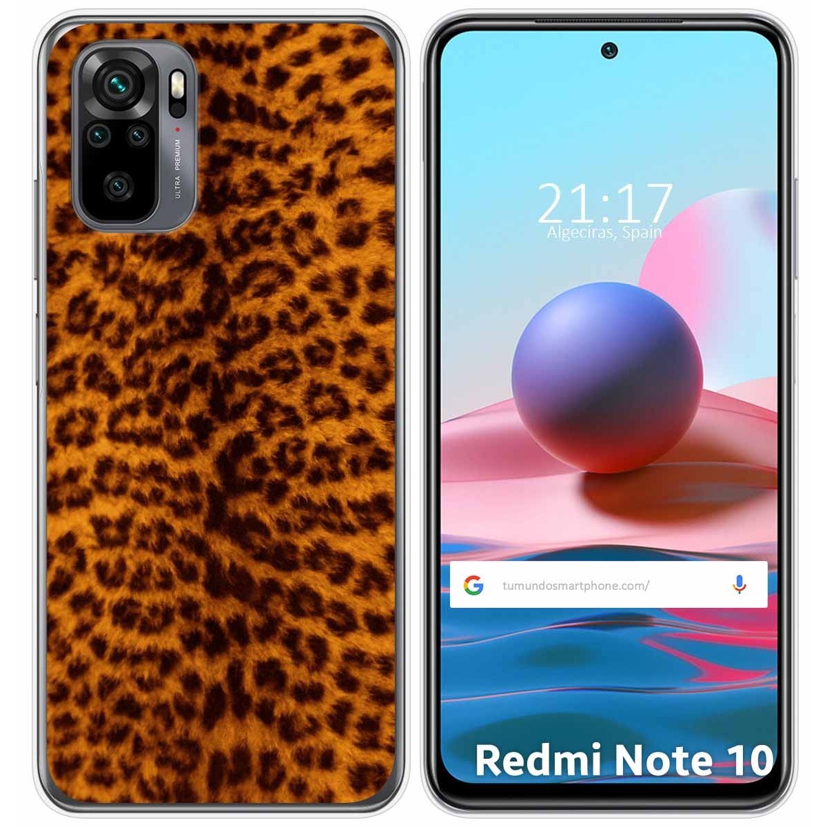 Funda Gel Tpu para Xiaomi Redmi Note 10 / 10S diseño Animal 03 Dibujos