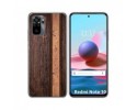 Funda Gel Tpu para Xiaomi Redmi Note 10 / 10S diseño Madera 05 Dibujos