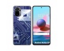 Funda Gel Tpu para Xiaomi Redmi Note 10 / 10S diseño Circuito Dibujos