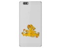 Funda Gel Tpu para Elephone M2 Diseño Leones Dibujos