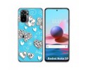 Funda Gel Tpu para Xiaomi Redmi Note 10 / 10S diseño Mariposas Dibujos