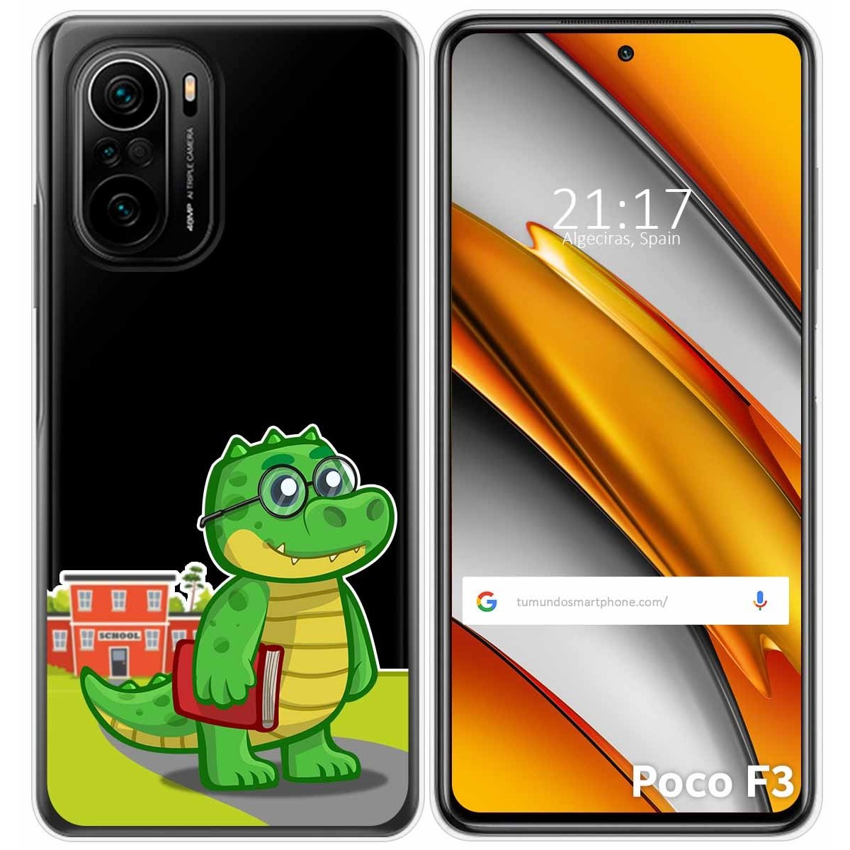 Funda Gel Transparente para Xiaomi POCO F3 5G / Mi 11i 5G diseño Coco Dibujos