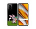 Funda Gel Transparente para Xiaomi POCO F3 5G / Mi 11i 5G diseño Conejo Dibujos