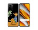 Funda Gel Transparente para Xiaomi POCO F3 5G / Mi 11i 5G diseño Jirafa Dibujos