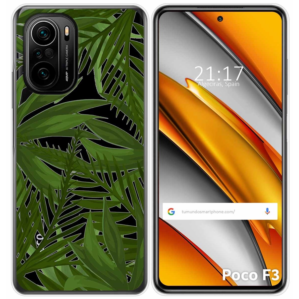 Funda Gel Transparente para Xiaomi POCO F3 5G / Mi 11i 5G diseño Jungla Dibujos