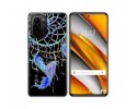 Funda Gel Transparente para Xiaomi POCO F3 5G / Mi 11i 5G diseño Plumas Dibujos