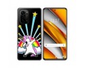 Funda Gel Transparente para Xiaomi POCO F3 5G / Mi 11i 5G diseño Unicornio Dibujos