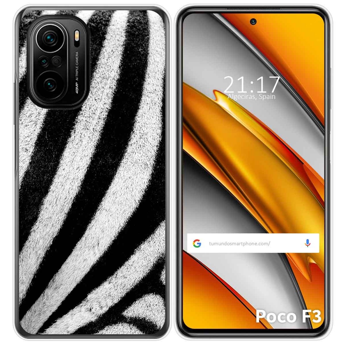 Funda Gel Tpu para Xiaomi POCO F3 5G / Mi 11i 5G diseño Animal 02 Dibujos