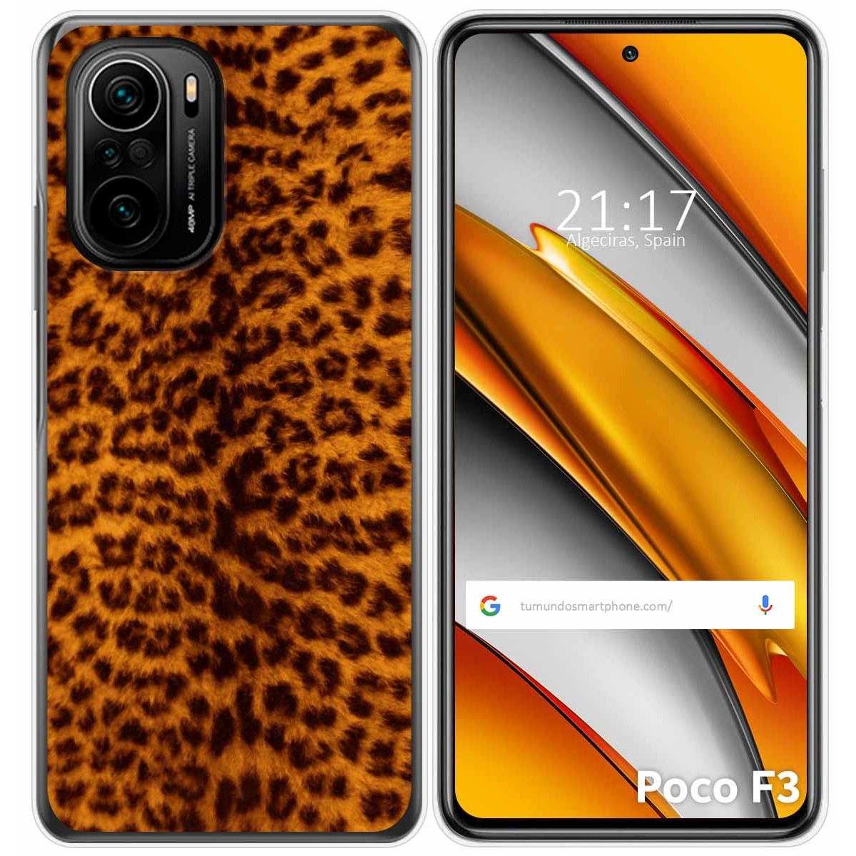 Funda Gel Tpu para Xiaomi POCO F3 5G / Mi 11i 5G diseño Animal 03 Dibujos