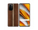 Funda Gel Tpu para Xiaomi POCO F3 5G / Mi 11i 5G diseño Cuero 01 Dibujos